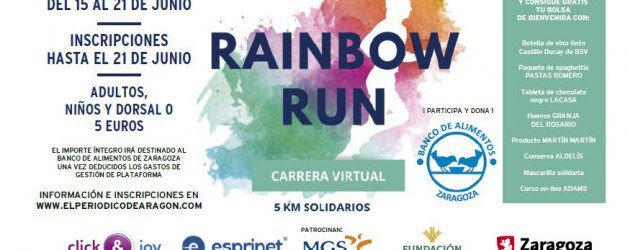 Casalé colabora con la Rainbow Run'